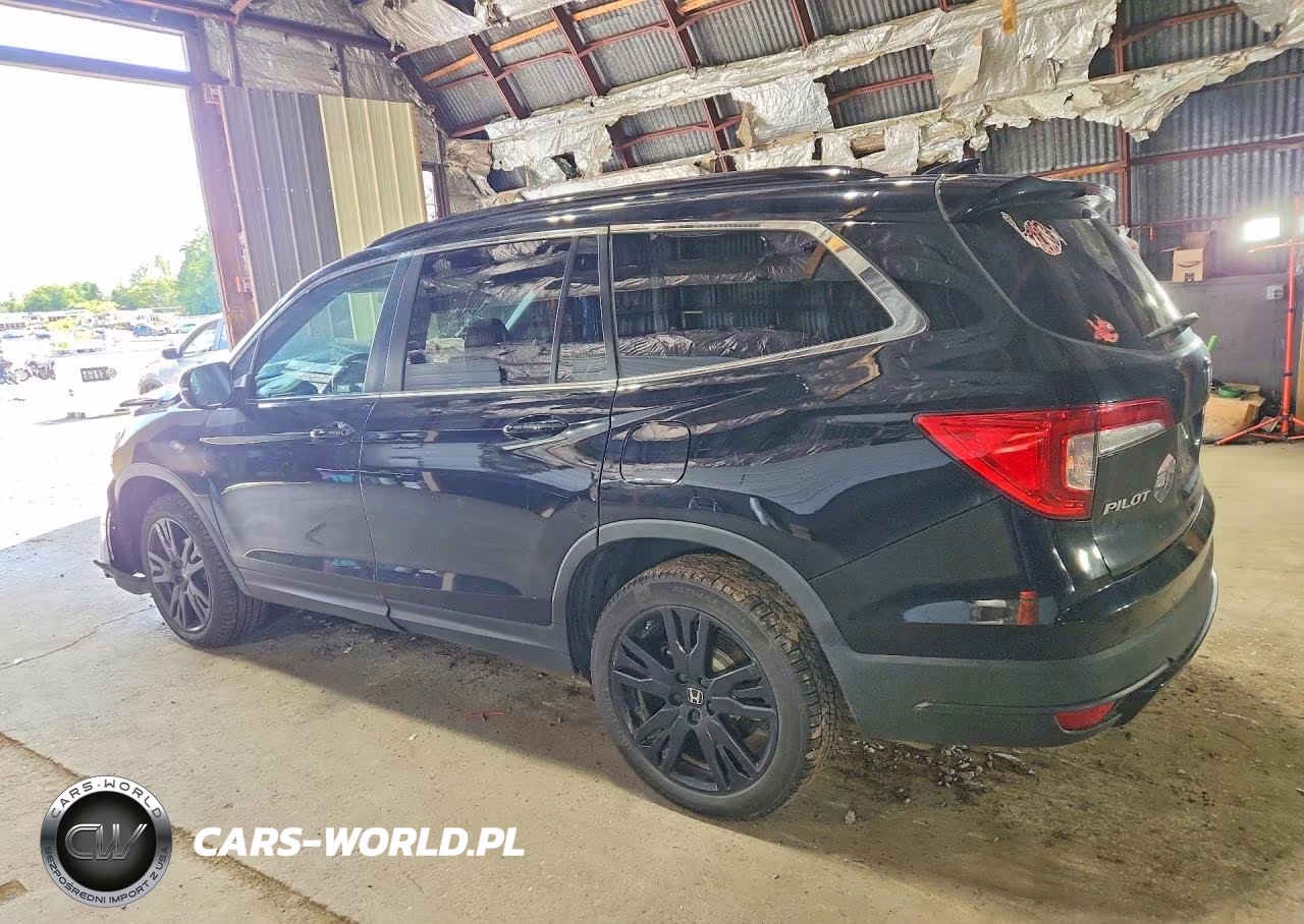 2021 Honda Pilot Se VIN:5FNYF6H2XMB012044 - 2