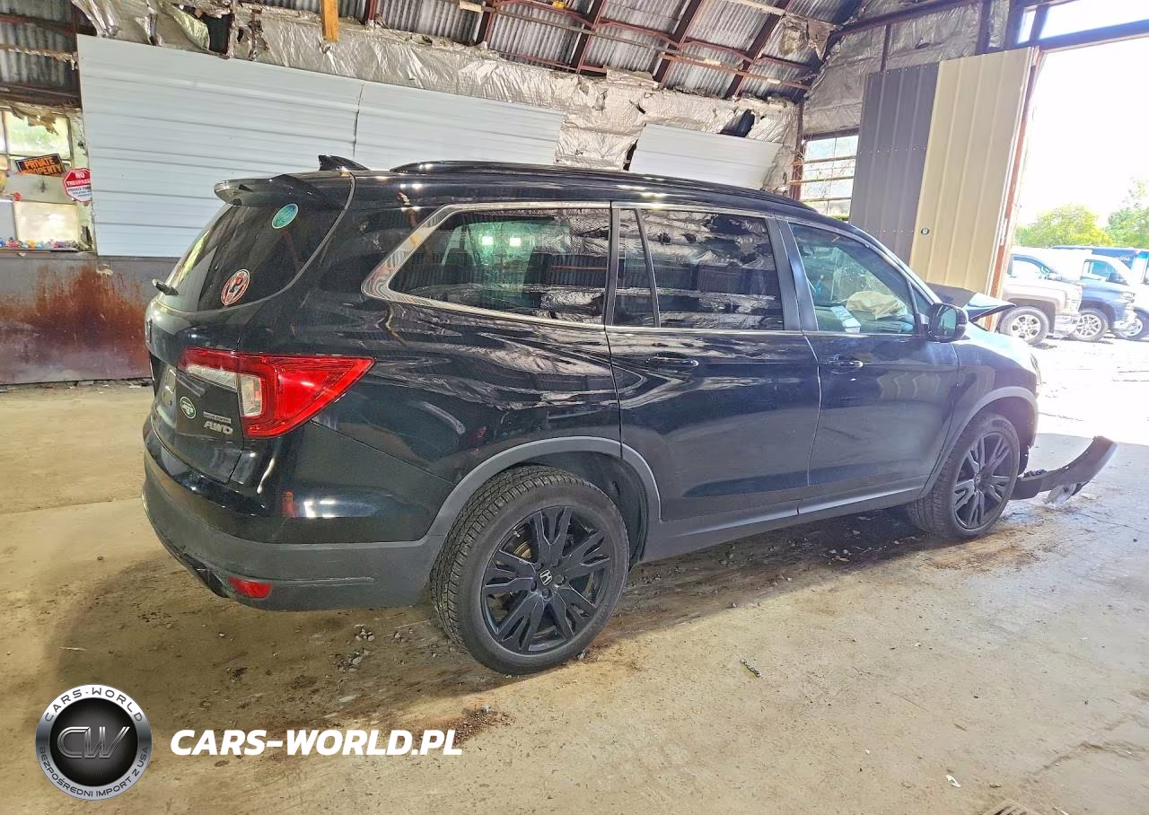 2021 Honda Pilot Se VIN:5FNYF6H2XMB012044 - 3