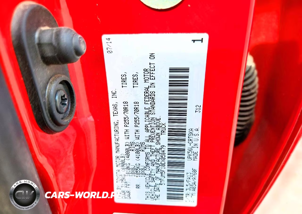 2014 Toyota Tundra Sr VIN:5TFUM5F10EX058479 - 12