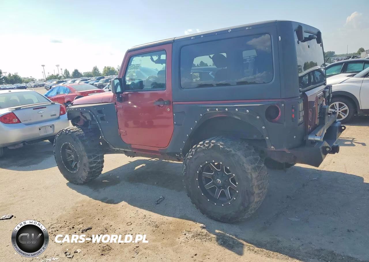 2013 Jeep Wrangler Sport VIN:1C4AJWAG2DL536940 - 2