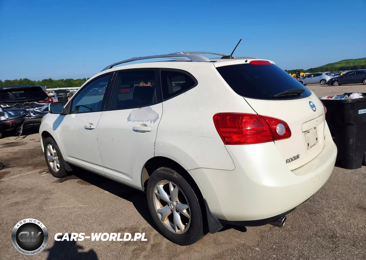 2008 Nissan Rogue VIN:JN8AS58V18W400495 - 2