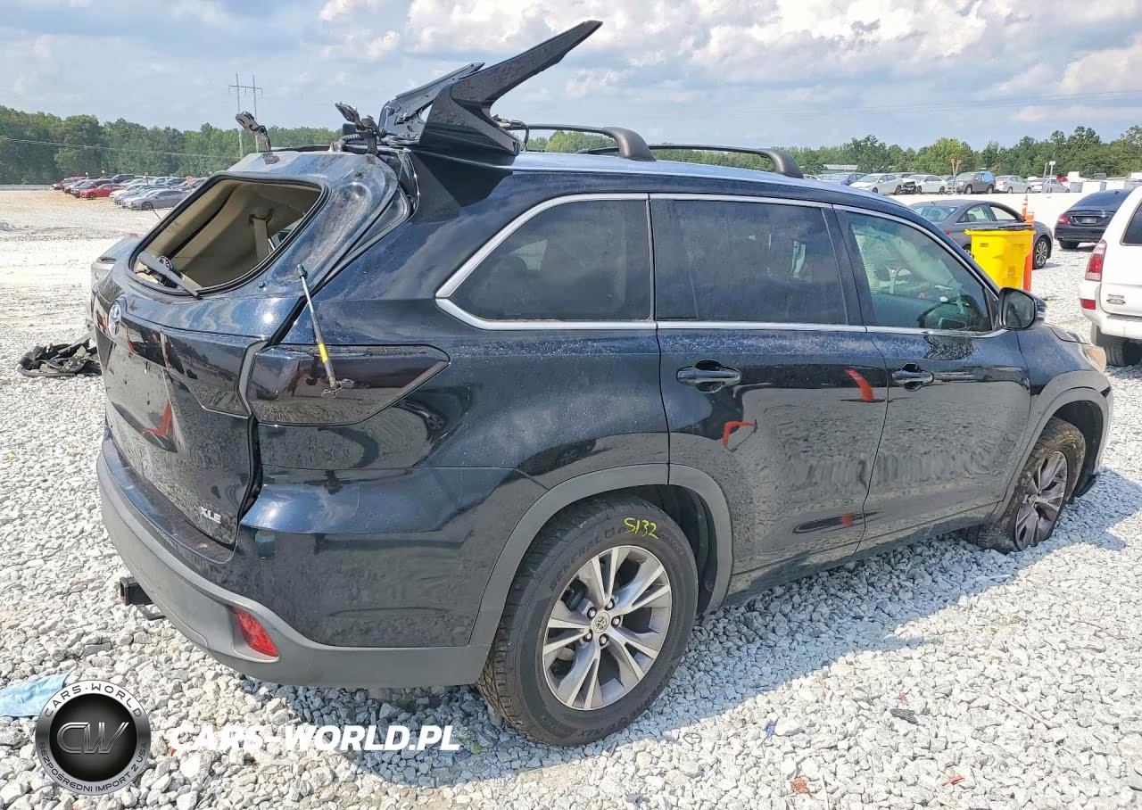 2015 Toyota Highlander Xle VIN:5TDKKRFH7FS082139 - 3
