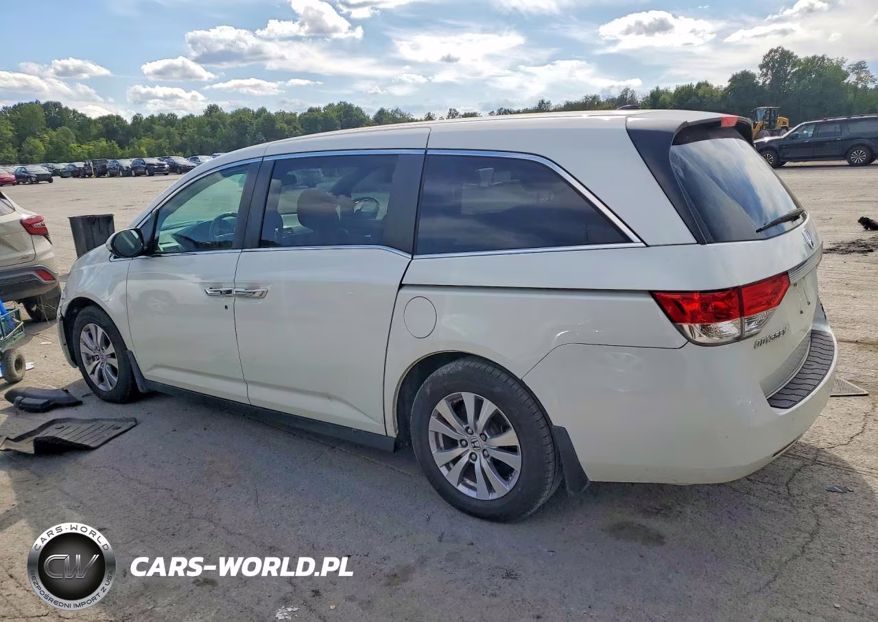 2016 Honda Odyssey Exl VIN:5FNRL5H69GB064604 - 2