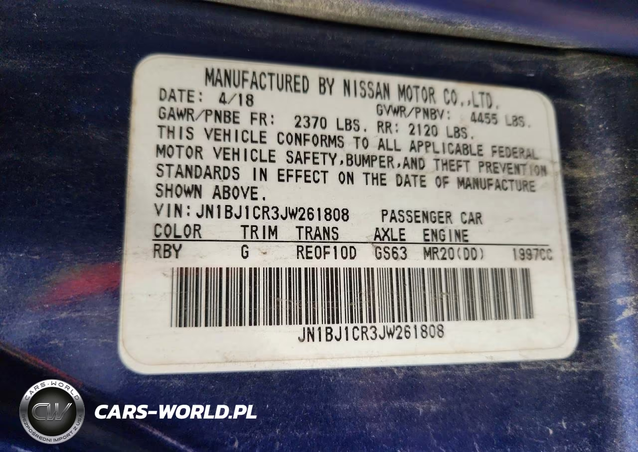 2018 Nissan Rogue Sport S VIN:JN1BJ1CR3JW261808 - 13