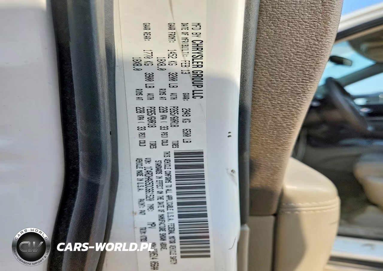 2013 Dodge Durango Sxt VIN:1C4RDHAG5DC661520 - 12