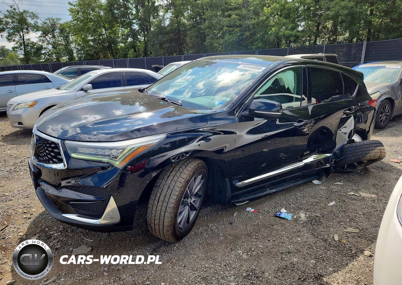 2019 Acura Rdx Technology VIN:5J8TC2H56KL009756 - 1