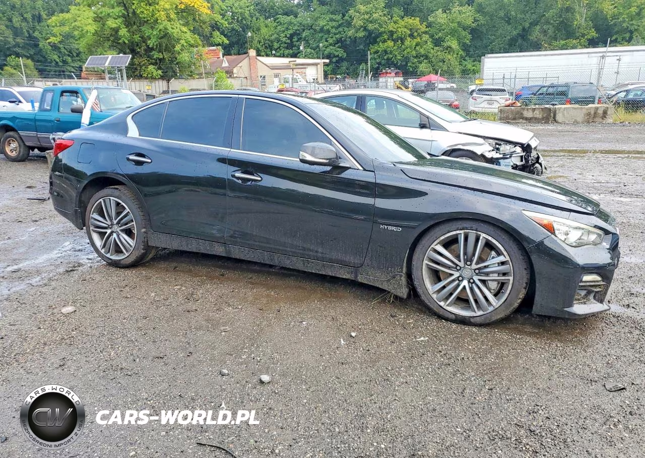 2014 Infiniti Q50 Hybrid Sport VIN:JN1AV7AR9EM703191 - 4