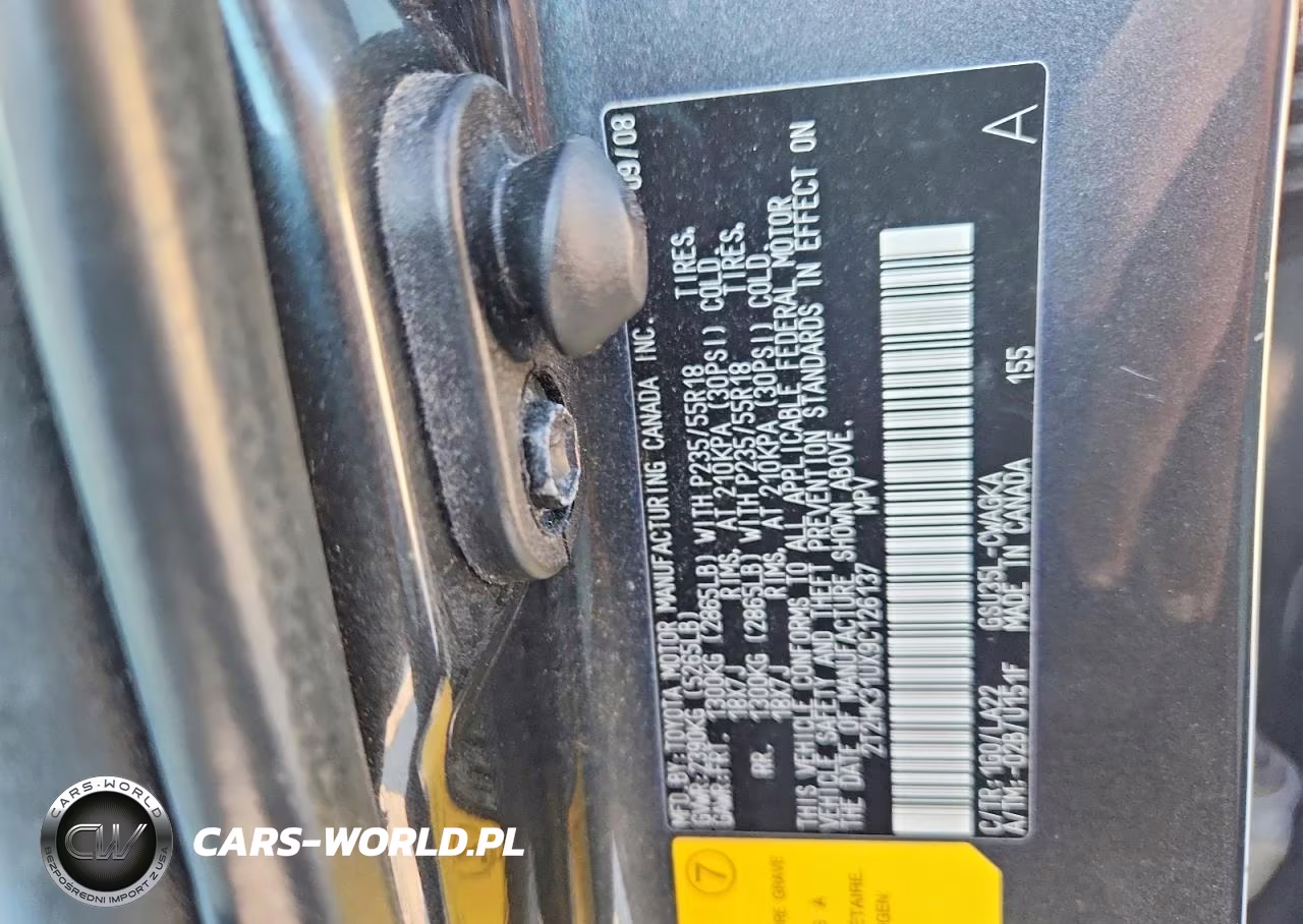 2009 Lexus Rx 350 VIN:2T2HK31UX9C126137 - 14