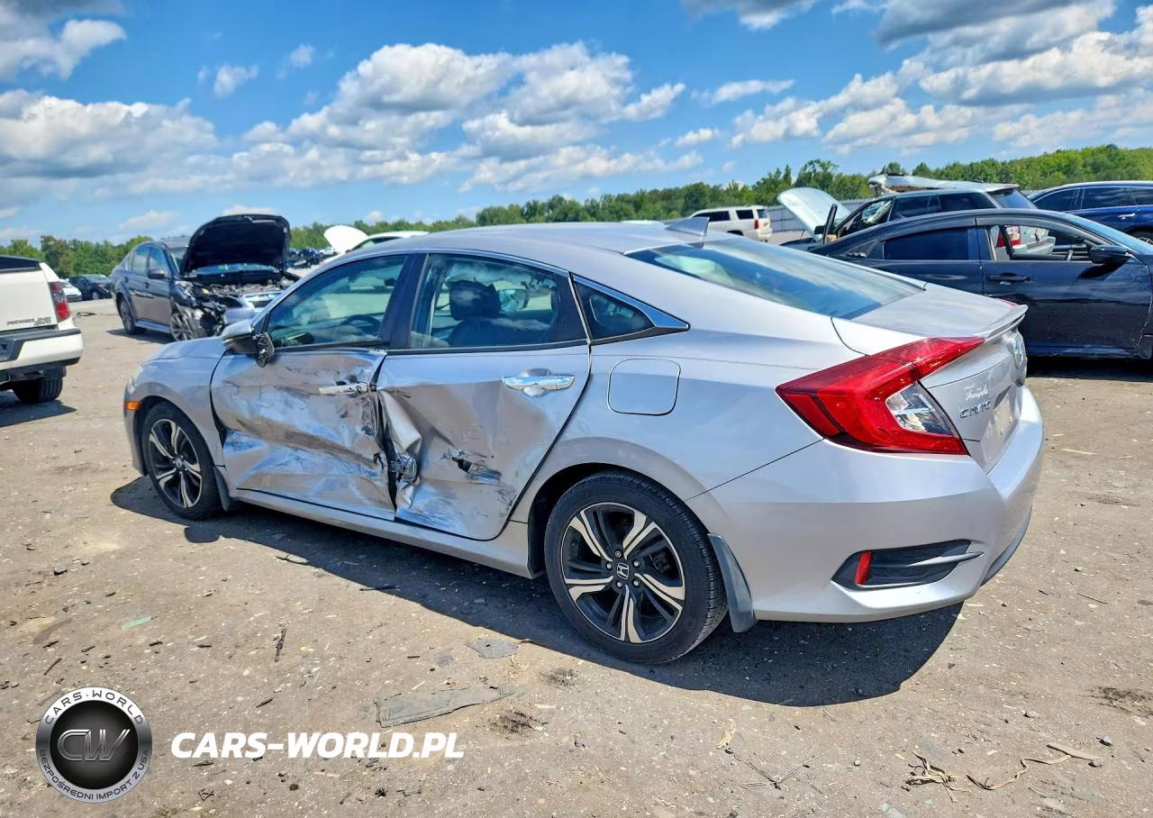 2017 Honda Civic Touring VIN:19XFC1F90HE204717 - 2