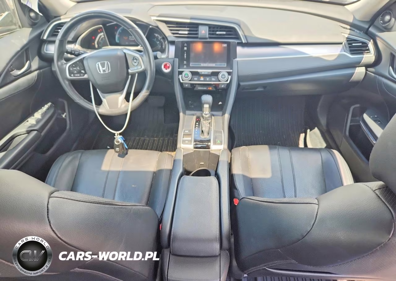 2017 Honda Civic Touring VIN:19XFC1F90HE204717 - 8