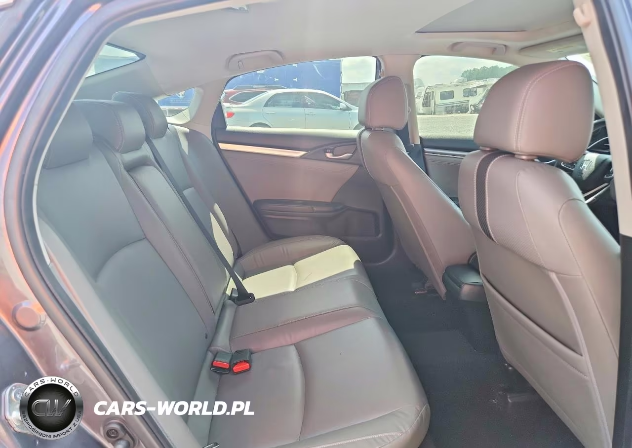 2019 Honda Civic Exl VIN:JHMFC1F73KX002877 - 10