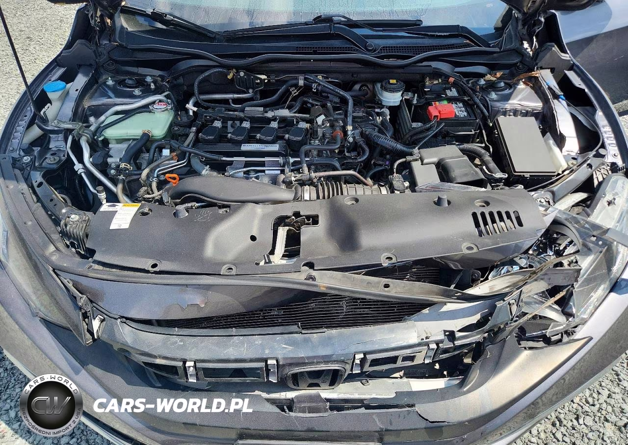 2019 Honda Civic Exl VIN:JHMFC1F73KX002877 - 11