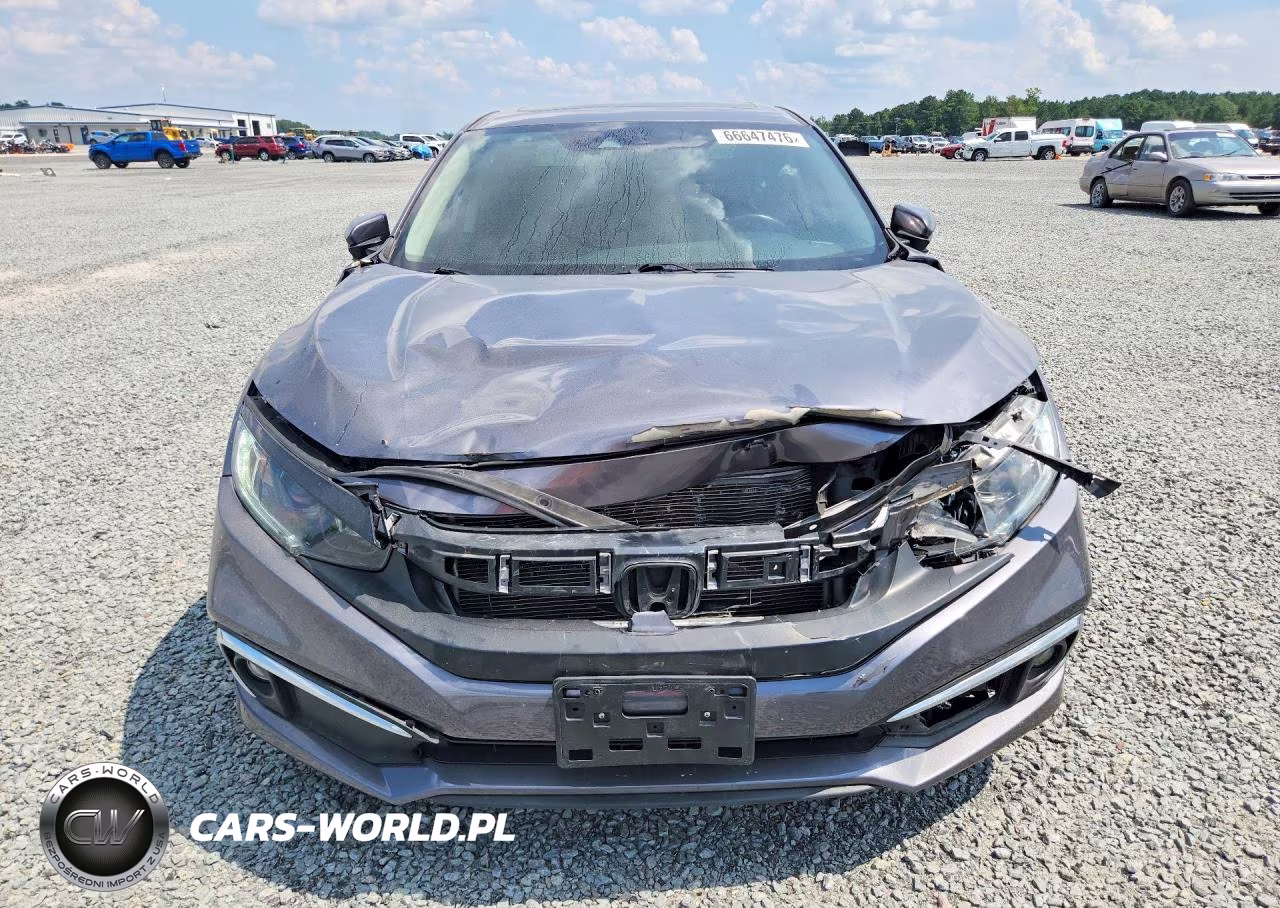 2019 Honda Civic Exl VIN:JHMFC1F73KX002877 - 5