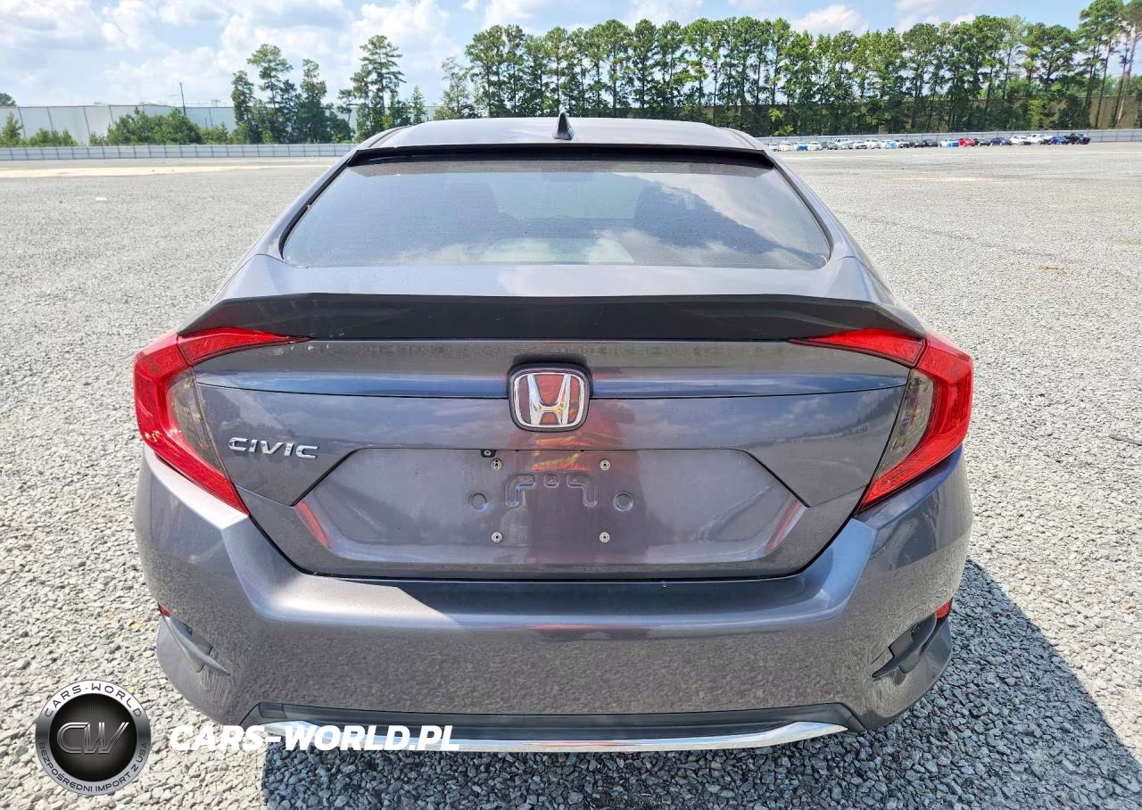 2019 Honda Civic Exl VIN:JHMFC1F73KX002877 - 6