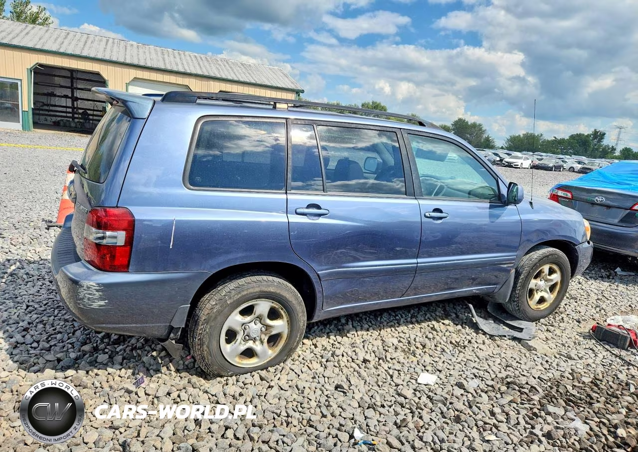 2007 Toyota Highlander Base VIN:JTEGD21A870165144 - 3
