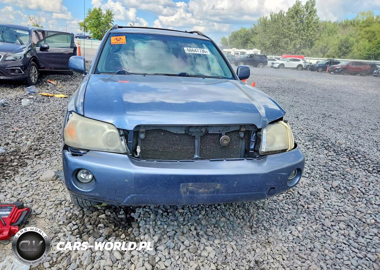 2007 Toyota Highlander Base VIN:JTEGD21A870165144 - 5