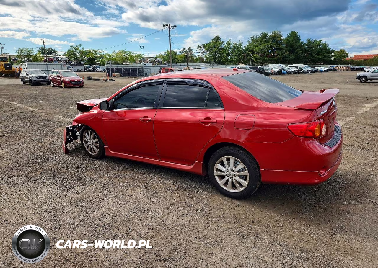 2009 Toyota Corolla S VIN:2T1BU40E29C137668 - 2