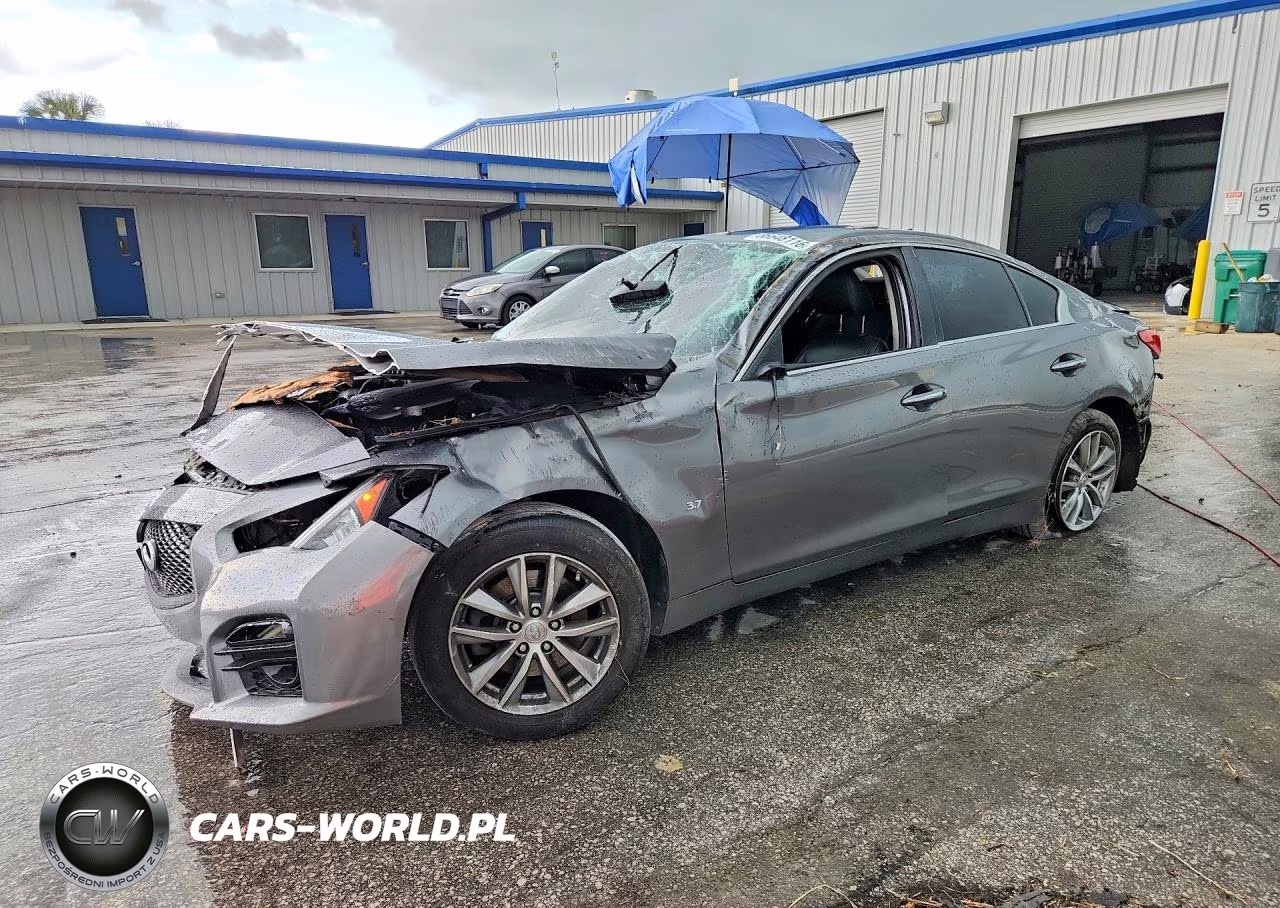 2014 Infiniti Q50 Premium VIN:JN1BV7AR3EM690233 - 1