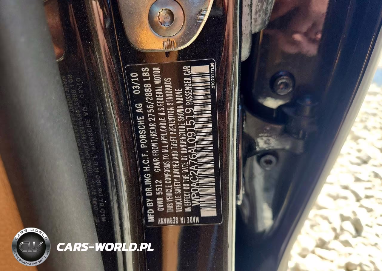 2010 Porsche Panamera Turbo VIN:WP0AC2A76AL091519 - 13