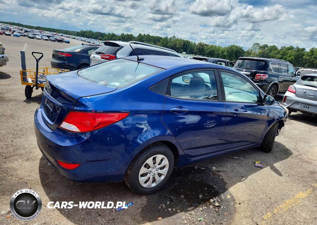 2017 Hyundai Accent Se VIN:KMHCT4AE9HU174073 - 3