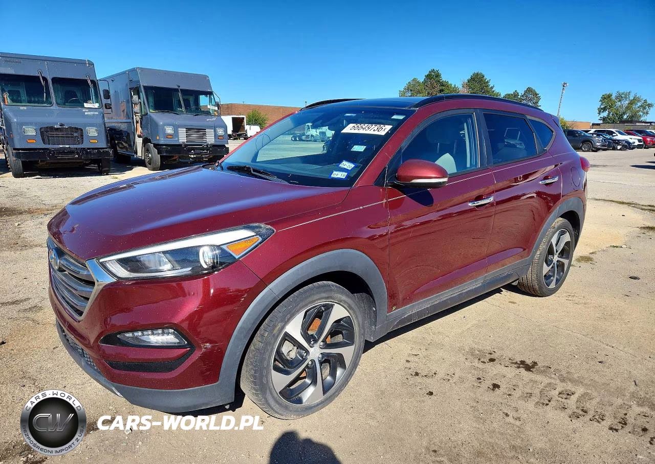 2016 Hyundai Tucson Limited VIN:KM8J33A22GU091462 - 1