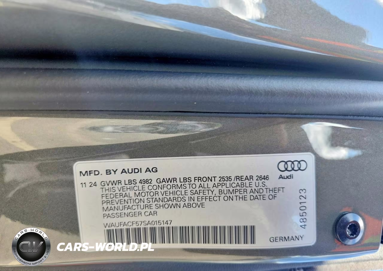 2025 Audi A5 Premium Plus 45 VIN:WAUFACF57SA015147 - 12