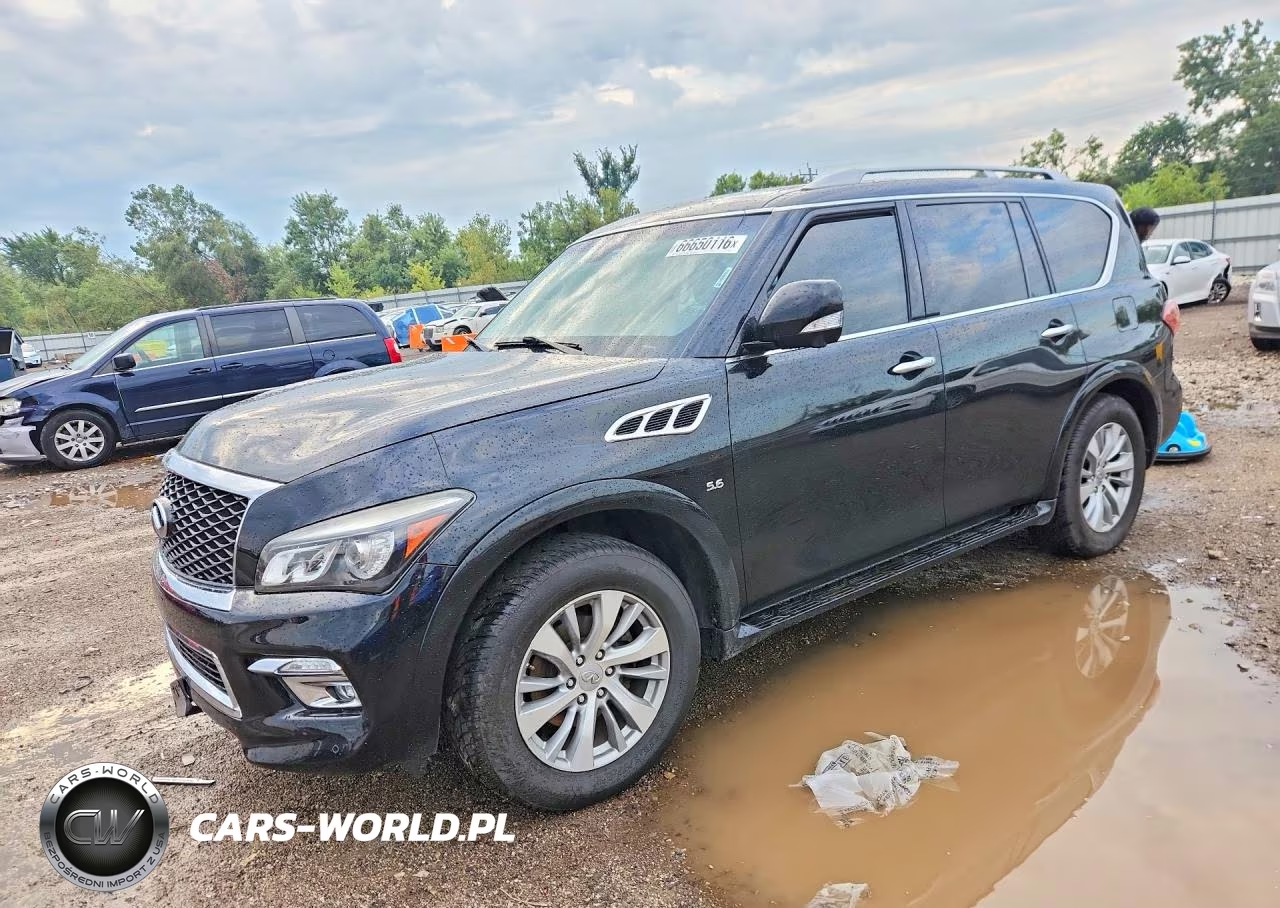 2017 Infiniti Qx80 Base VIN:JN8AZ2NEXH9151966 - 1