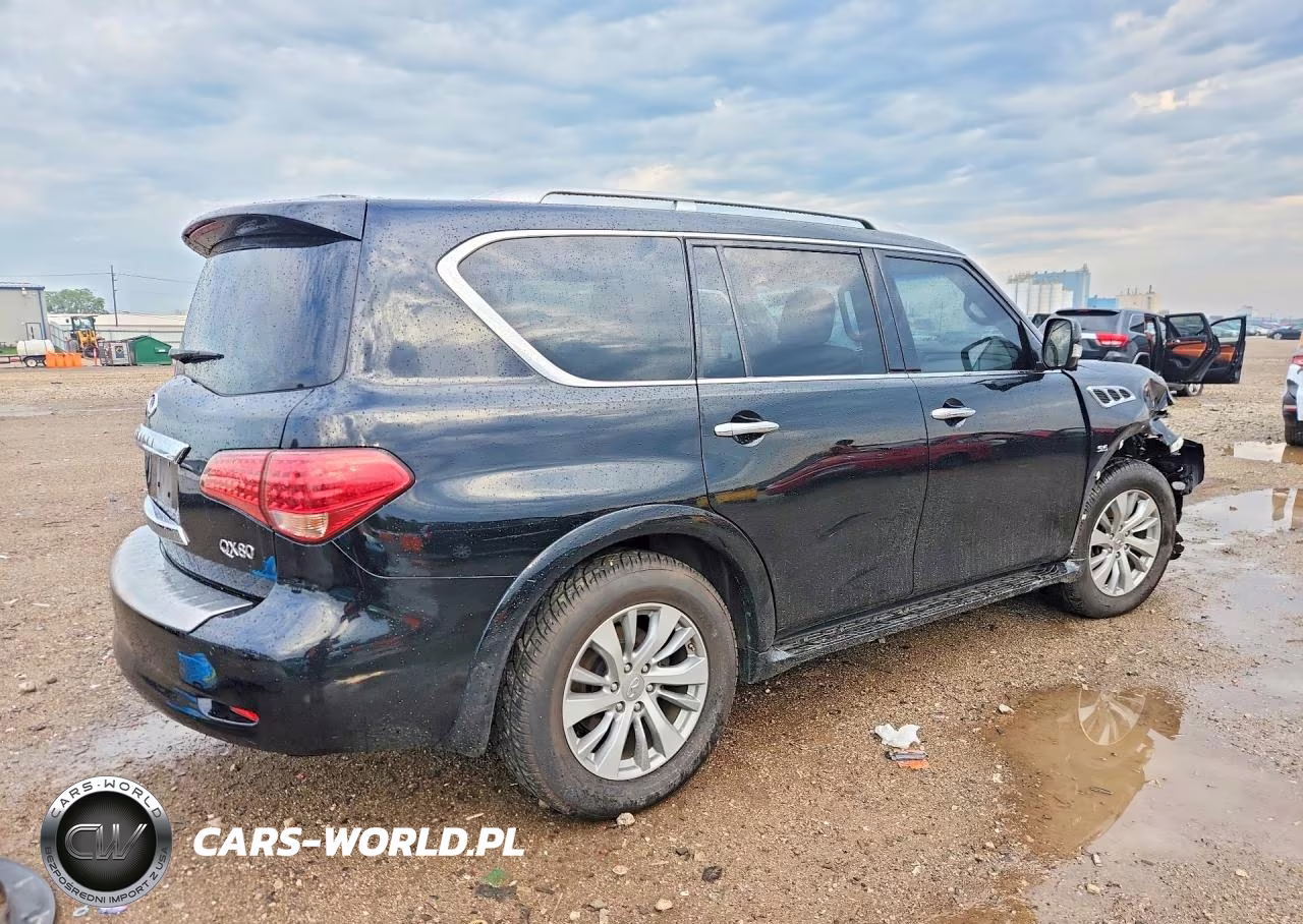 2017 Infiniti Qx80 Base VIN:JN8AZ2NEXH9151966 - 3