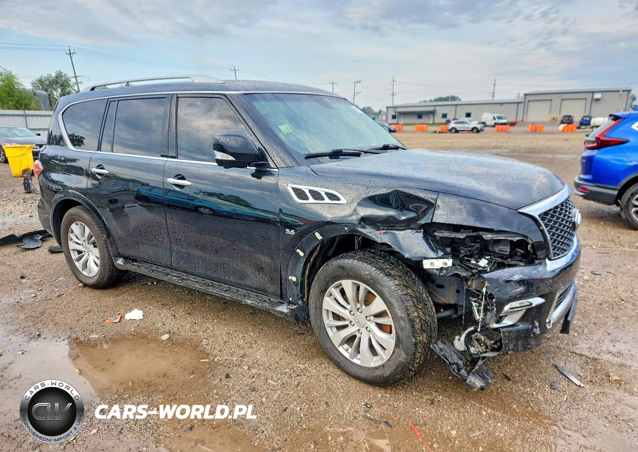 2017 Infiniti Qx80 Base VIN:JN8AZ2NEXH9151966 - 4