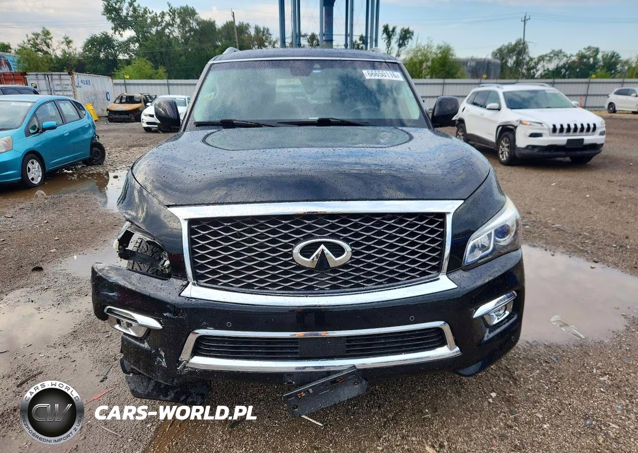 2017 Infiniti Qx80 Base VIN:JN8AZ2NEXH9151966 - 5