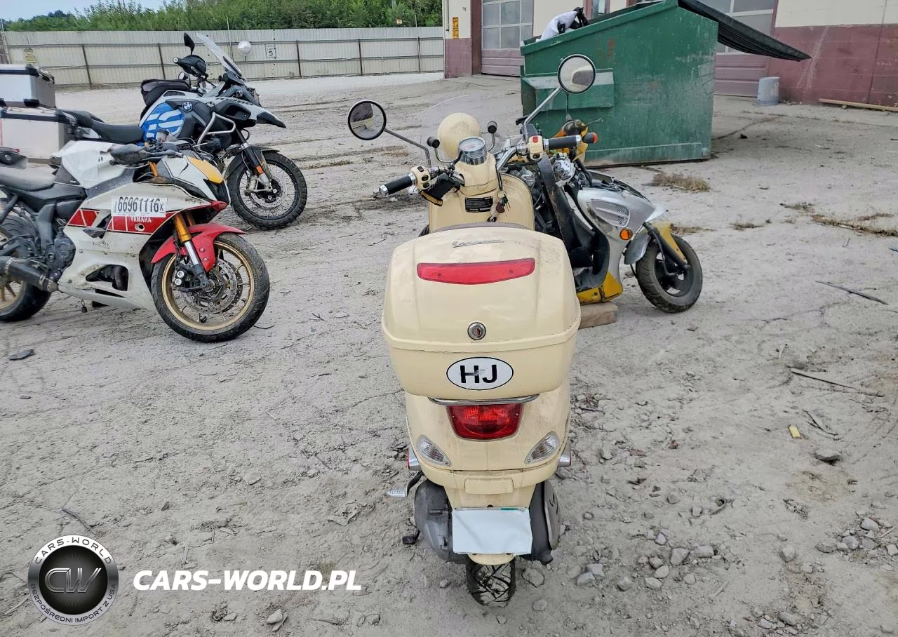 2009 Vespa Lx 150 VIN:ZAPM448F295501282 - 4