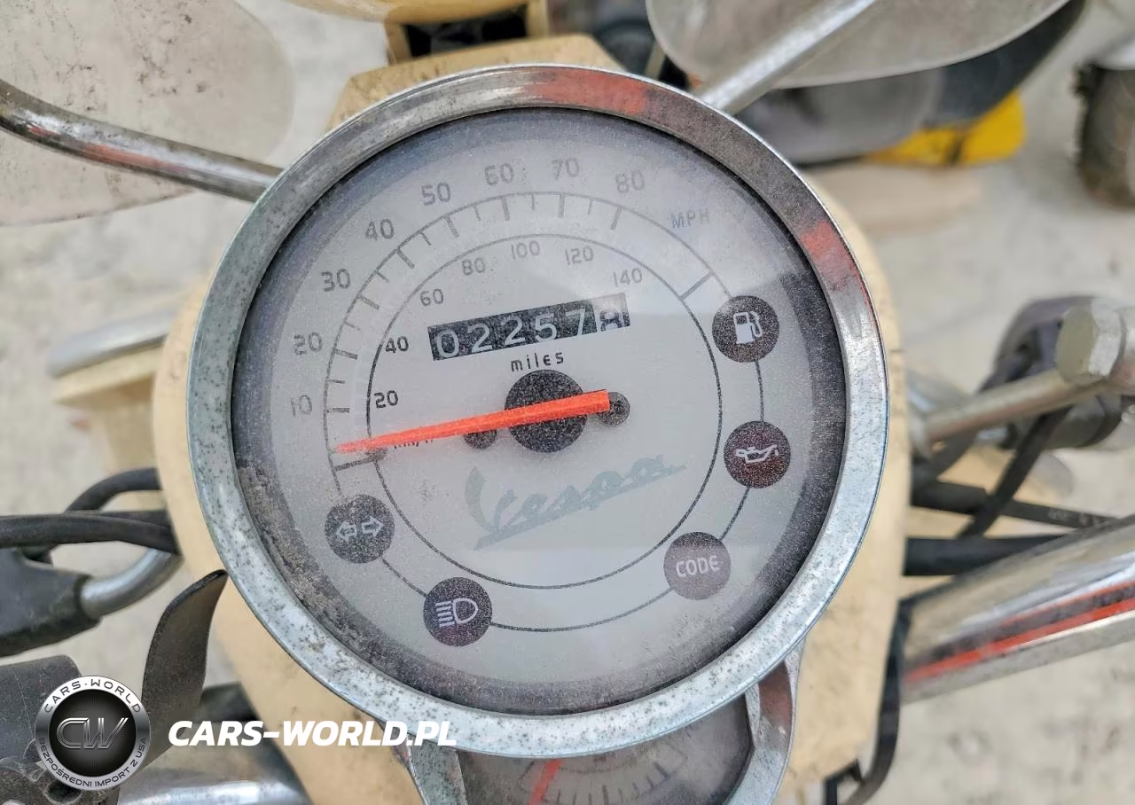 2009 Vespa Lx 150 VIN:ZAPM448F295501282 - 7