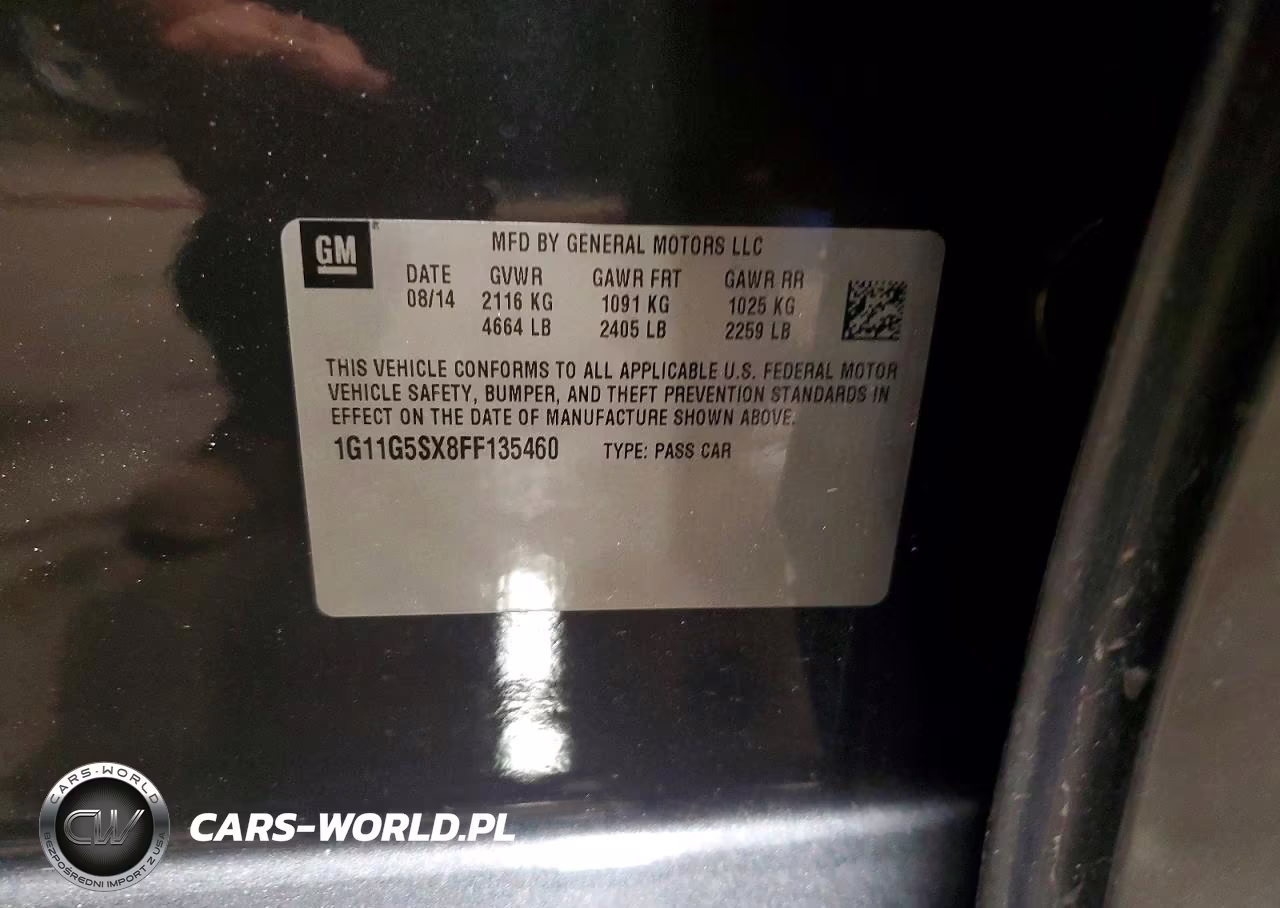 2015 Chevrolet Malibu Ltz VIN:1G11G5SX8FF135460 - 13