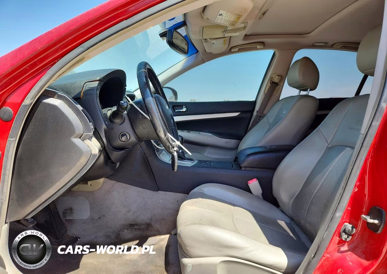 2008 Infiniti G35 Base VIN:JNKBV61E48M220512 - 7