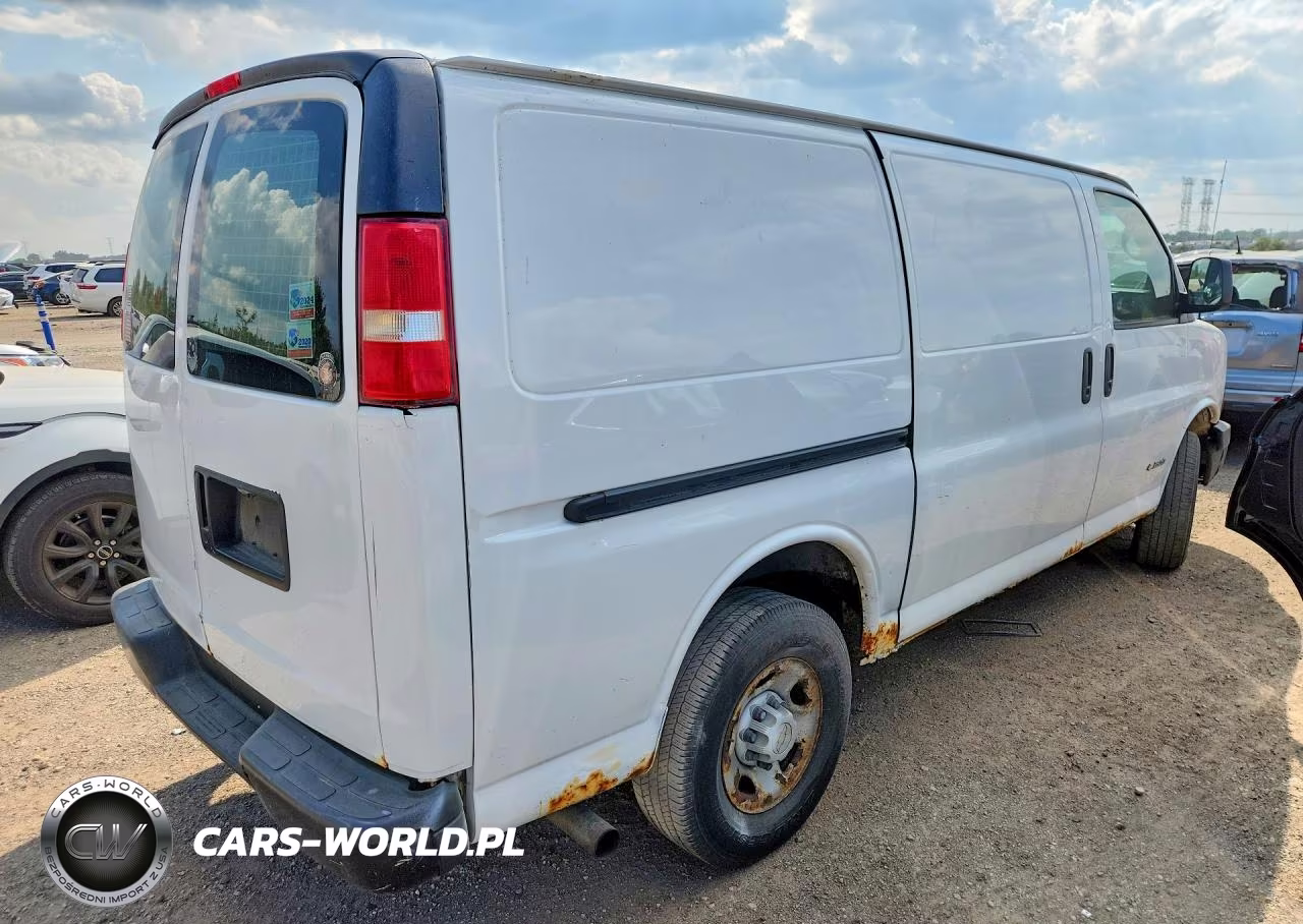 2006 Chevrolet Express 2500 Delivery Van VIN:1GCGG25V761104224 - 3