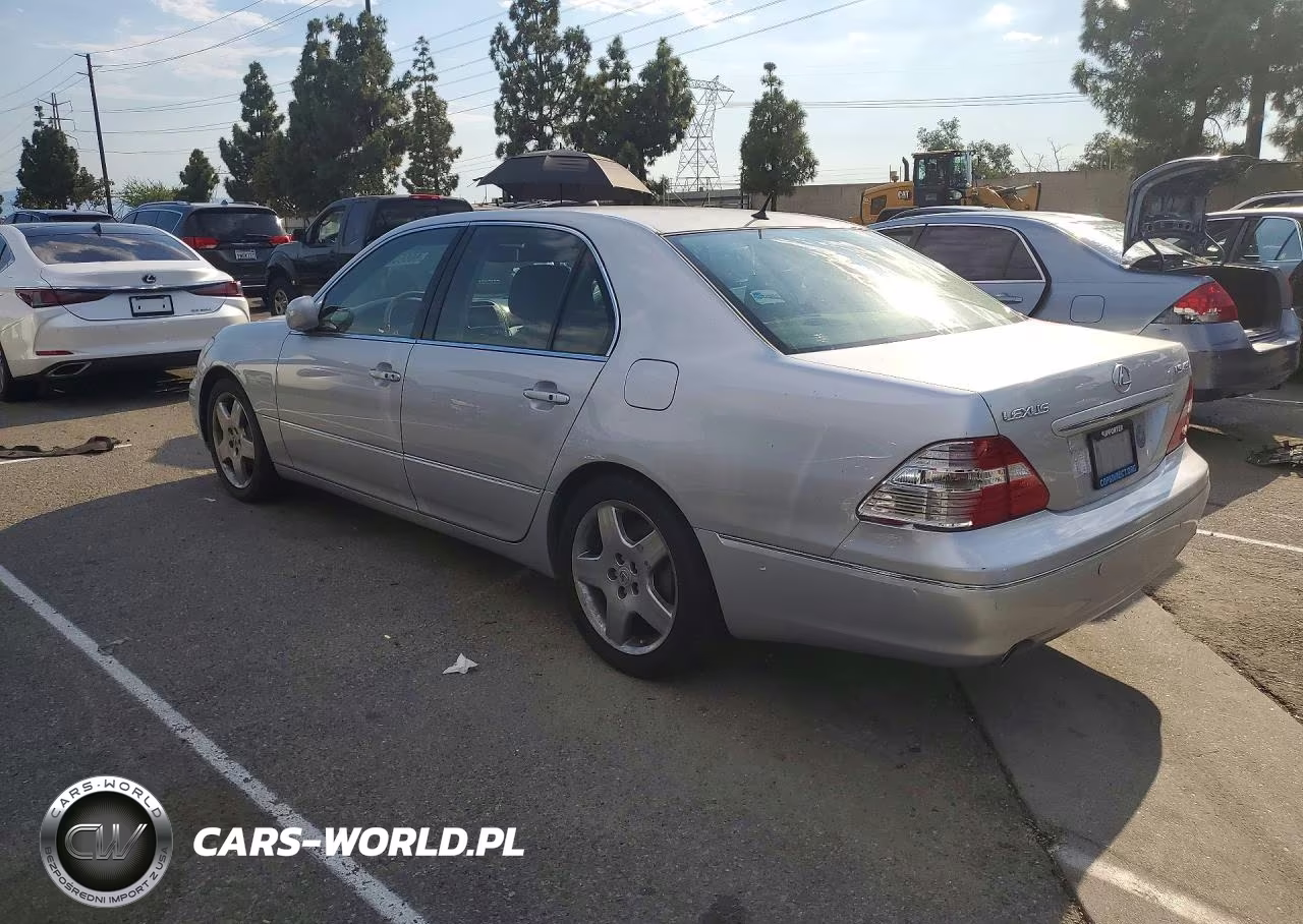 2005 Lexus Ls 430 VIN:JTHBN36F255013378 - 2