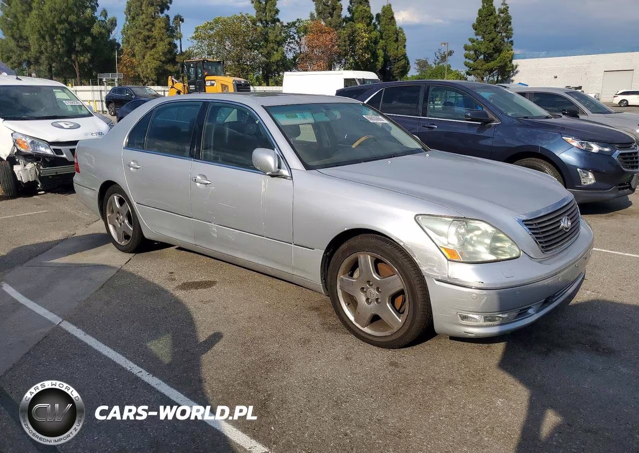 2005 Lexus Ls 430 VIN:JTHBN36F255013378 - 4