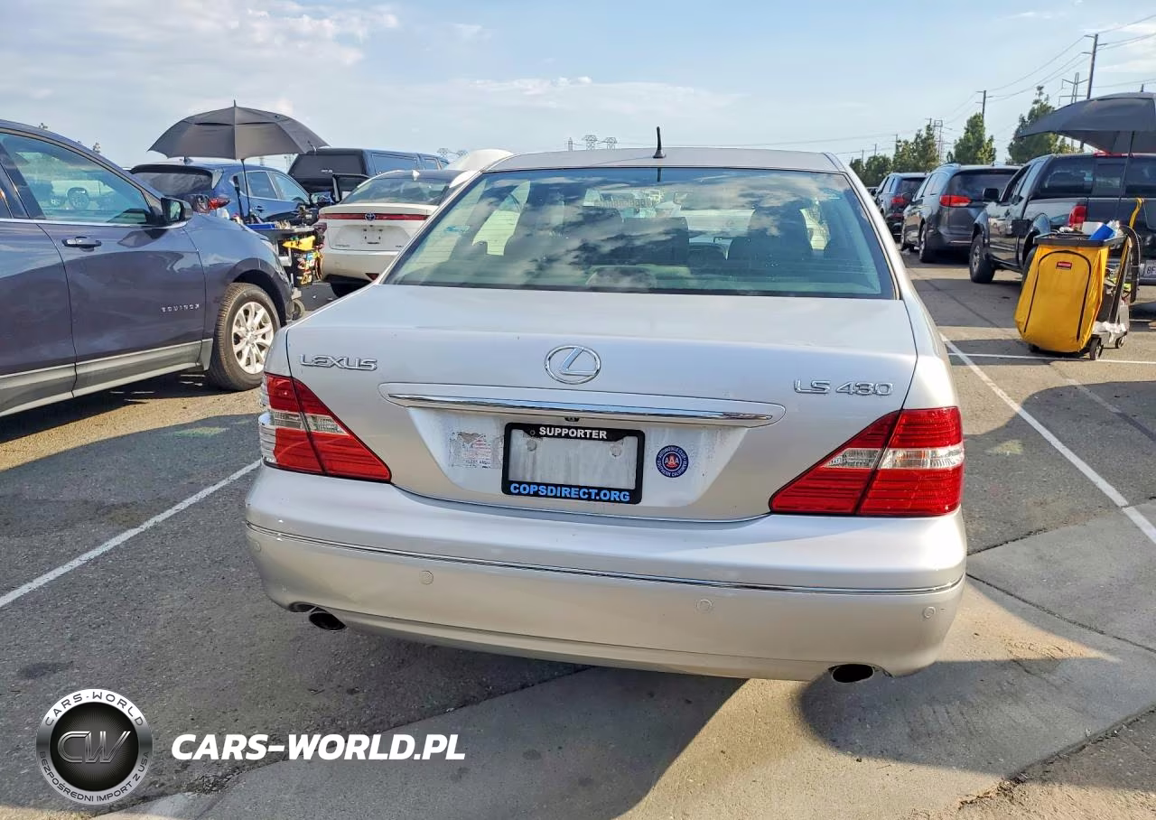 2005 Lexus Ls 430 VIN:JTHBN36F255013378 - 6