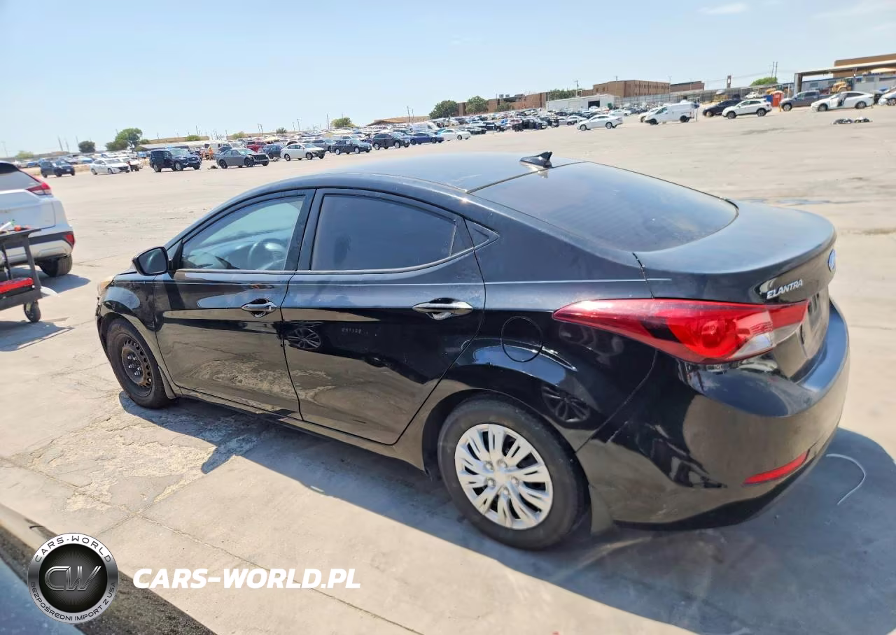 2016 Hyundai Elantra Se VIN:5NPDH4AE1GH792846 - 2