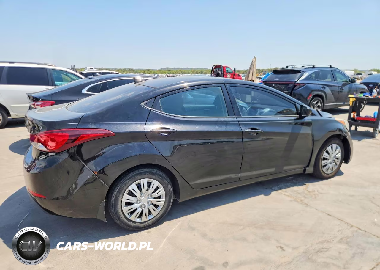 2016 Hyundai Elantra Se VIN:5NPDH4AE1GH792846 - 3