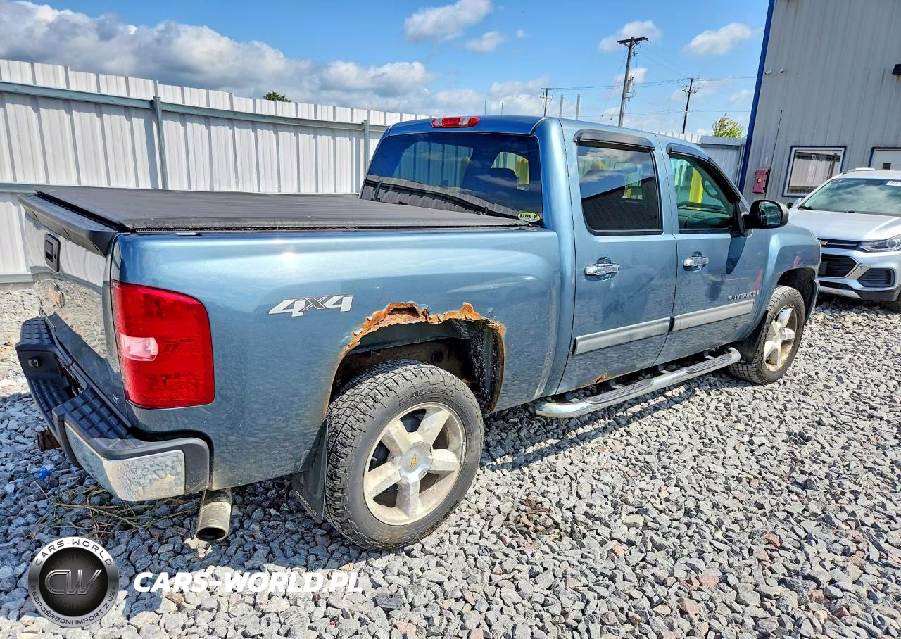2009 Chevrolet Silverado K1500 Lt VIN:3GCEK23319G172855 - 3