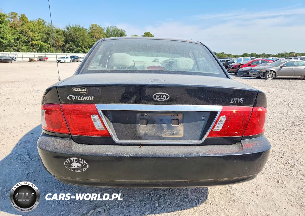 2006 Kia Optima Lx V6 VIN:KNAGD128765439250 - 6