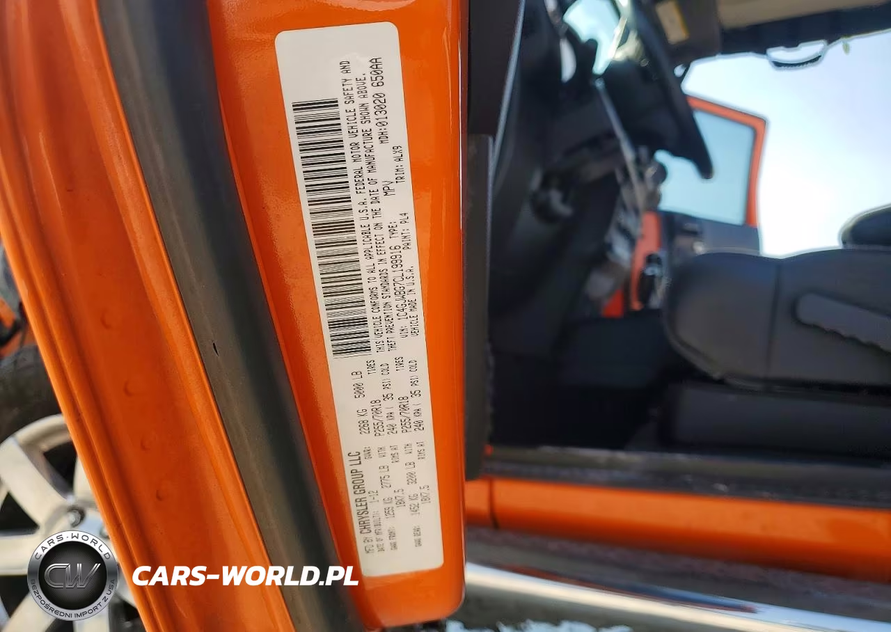 2012 Jeep Wrangler Sahara VIN:1C4GJWBG7CL199916 - 13