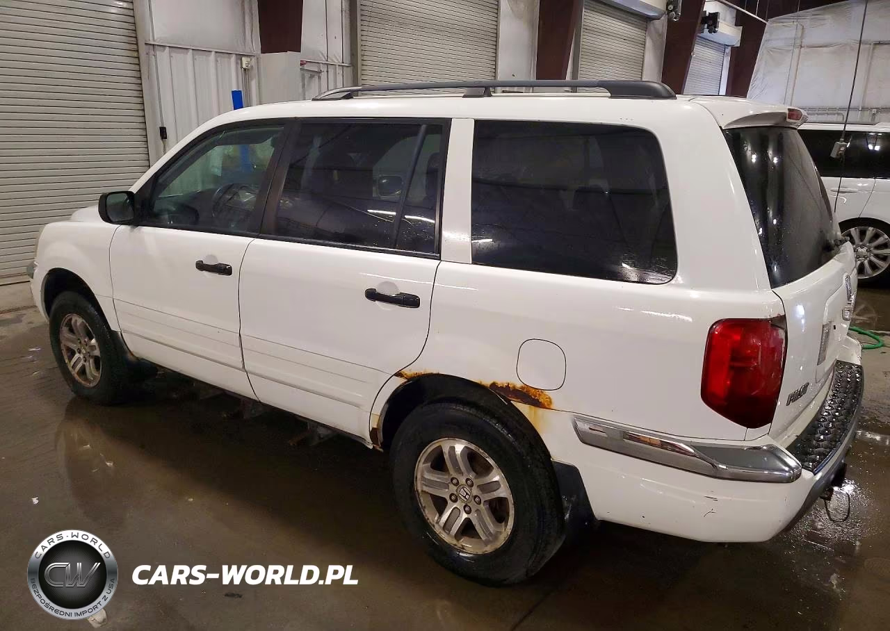 2003 Honda Pilot Exl VIN:2HKYF18553H576035 - 2