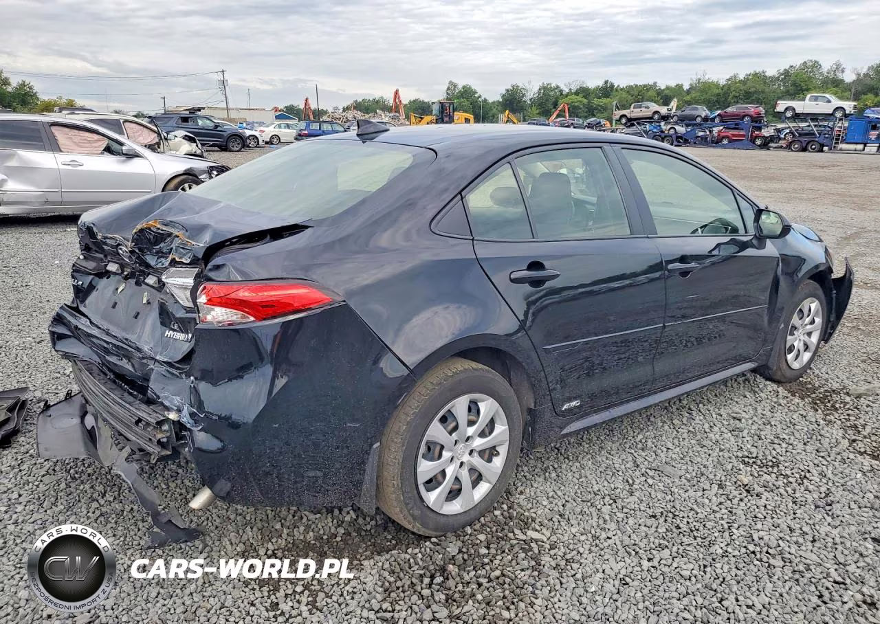 2023 Toyota Corolla Hybrid Le VIN:JTDBDMHE9P3004495 - 3