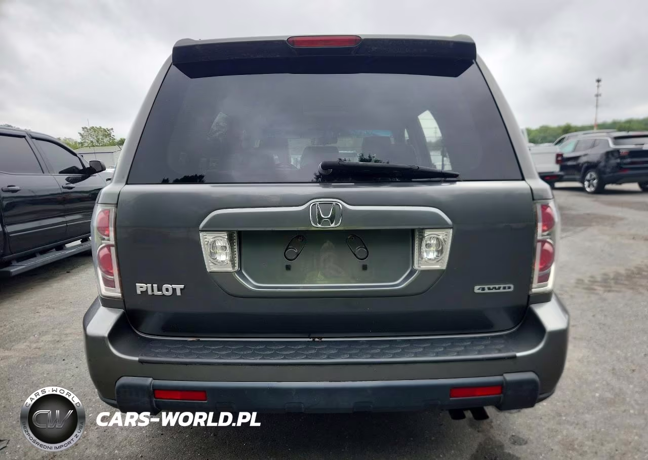 2007 Honda Pilot Exl VIN:2HKYF18647H509604 - 6