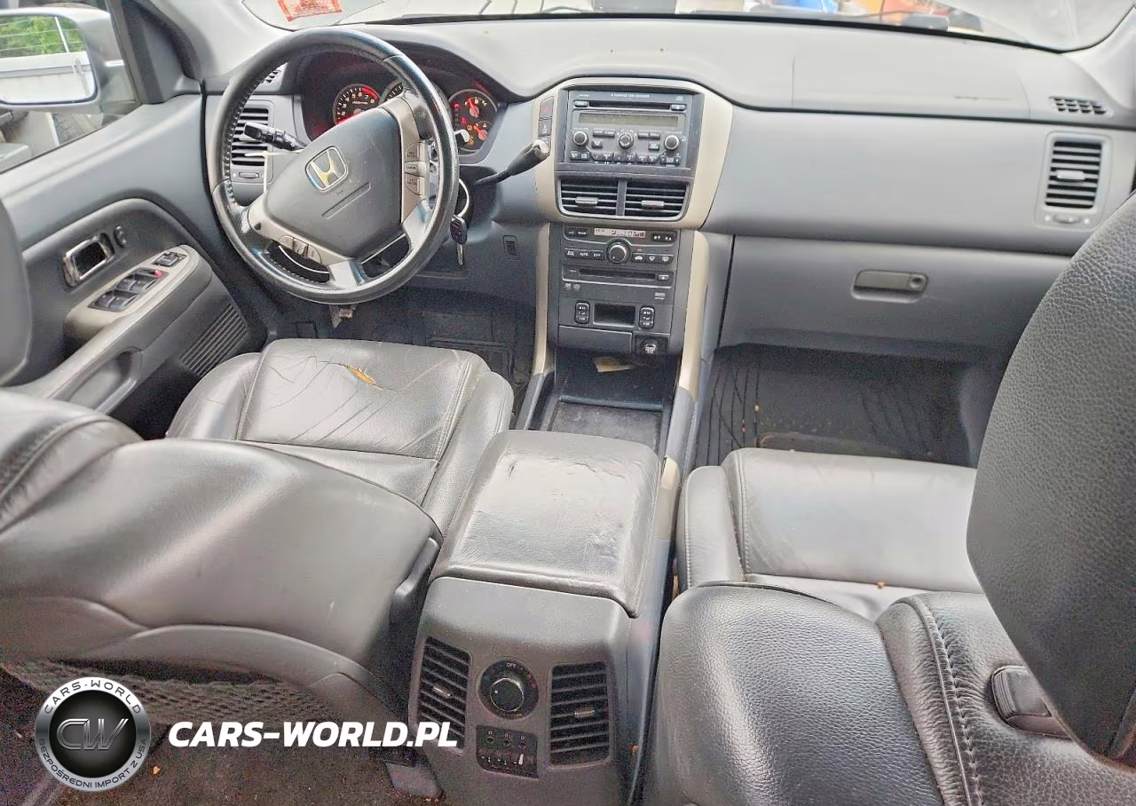 2007 Honda Pilot Exl VIN:2HKYF18647H509604 - 8