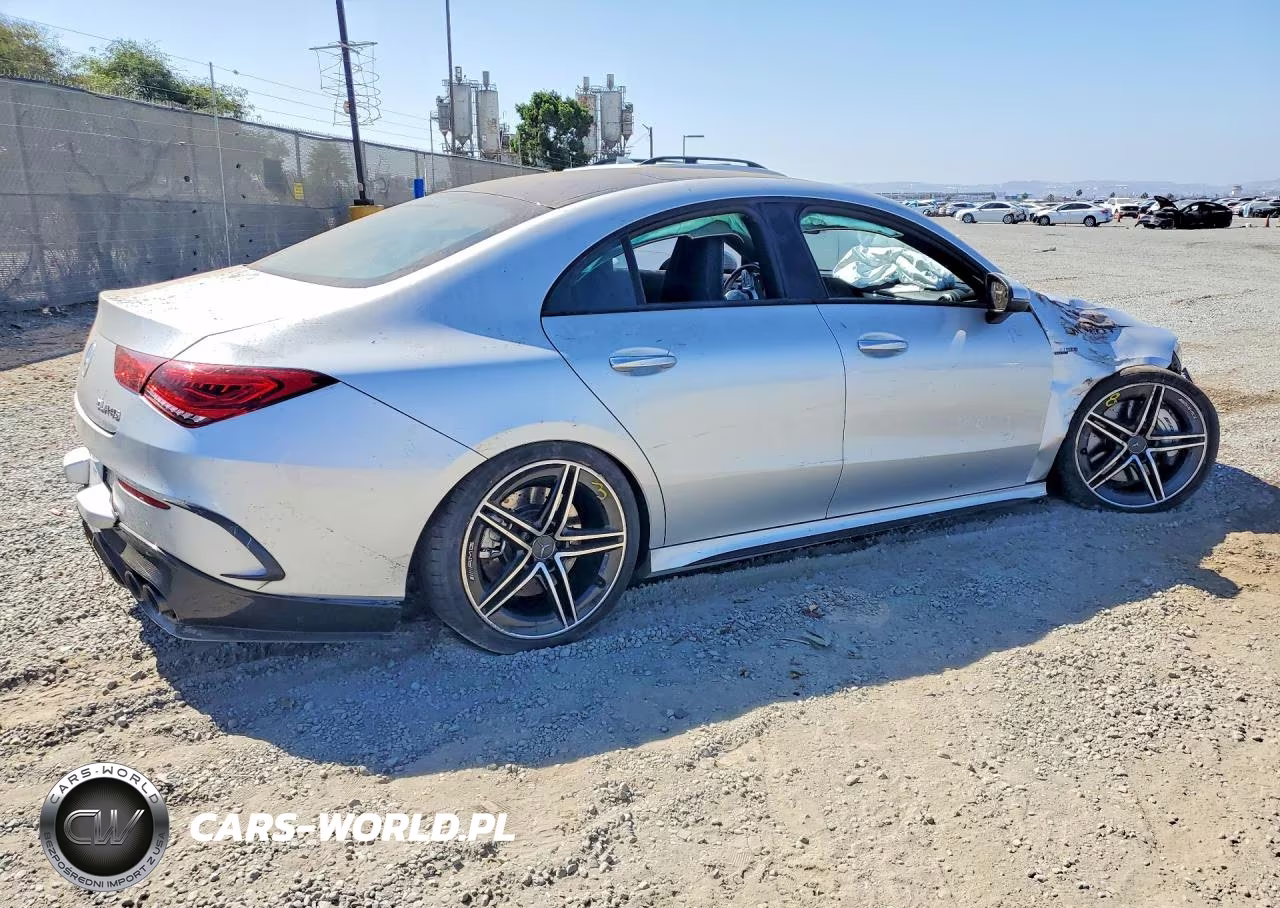2022 Mercedes-Benz Cla 45 Amg VIN:W1K5J5DB1NN281818 - 3