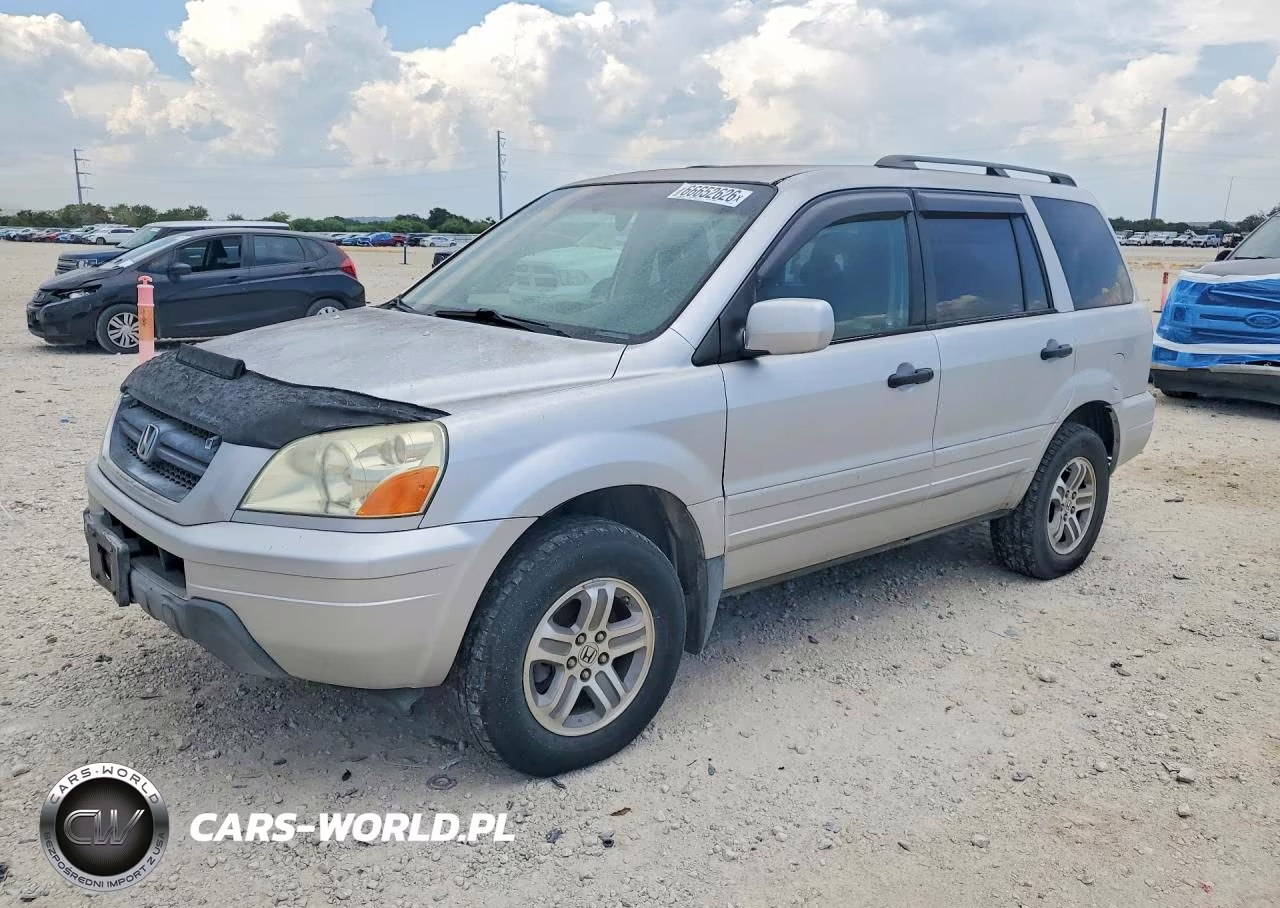 2005 Honda Pilot Exl VIN:2HKYF18695H532034 - 1