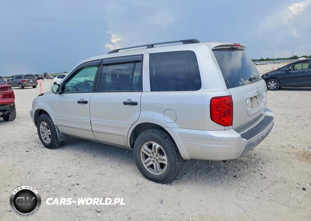 2005 Honda Pilot Exl VIN:2HKYF18695H532034 - 2